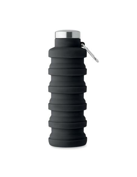 Botella reutilizable de silicona Ludwigshafen plegable 500ml PERSONALIZABLE
