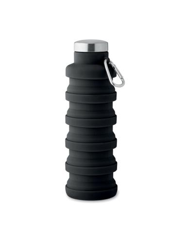 Botella reutilizable de silicona Ludwigshafen plegable 500ml PERSONALIZABLE