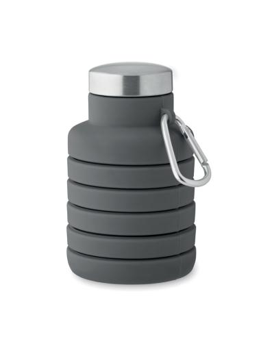 Botella reutilizable de silicona Ludwigshafen plegable 500ml PERSONALIZABLE