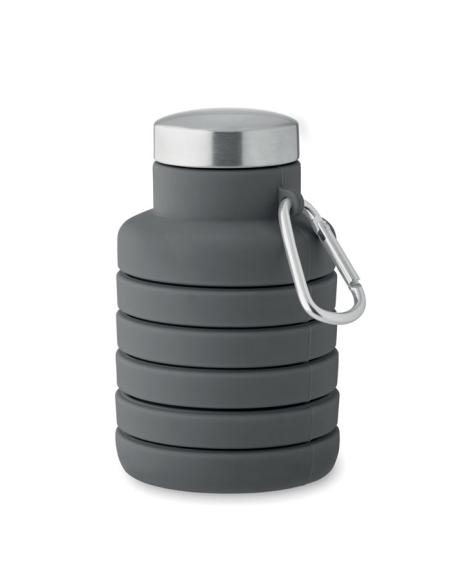 Botella reutilizable de silicona Ludwigshafen plegable 500ml PERSONALIZABLE