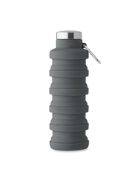 Botella reutilizable de silicona Ludwigshafen plegable 500ml PERSONALIZABLE