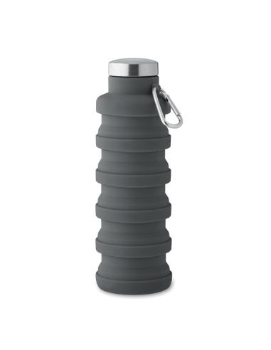 Botella reutilizable de silicona Ludwigshafen plegable 500ml PERSONALIZABLE