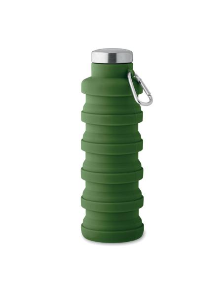 Botella reutilizable de silicona Ludwigshafen plegable 500ml PERSONALIZABLE