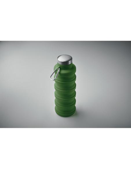 Botella reutilizable de silicona Ludwigshafen plegable 500ml PERSONALIZABLE