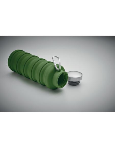 Botella reutilizable de silicona Ludwigshafen plegable 500ml PERSONALIZABLE