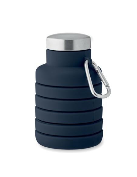 Botella reutilizable de silicona Ludwigshafen plegable 500ml PERSONALIZABLE