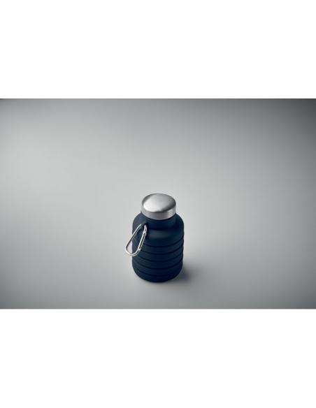 Botella reutilizable de silicona Ludwigshafen plegable 500ml PERSONALIZABLE