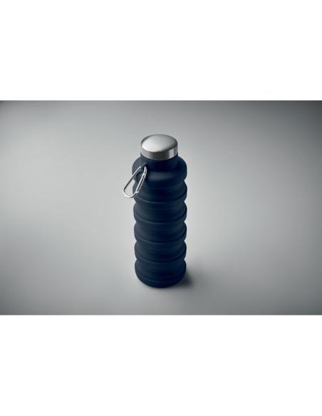 Botella reutilizable de silicona Ludwigshafen plegable 500ml PERSONALIZABLE