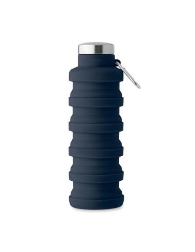 Botella reutilizable de silicona Ludwigshafen plegable 500ml PERSONALIZABLE