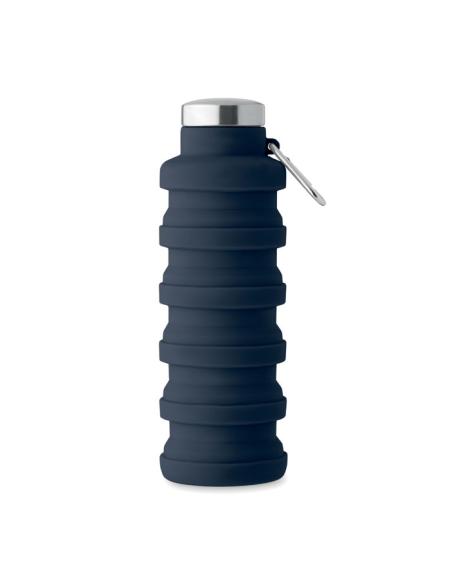 Botella reutilizable de silicona Ludwigshafen plegable 500ml PERSONALIZABLE