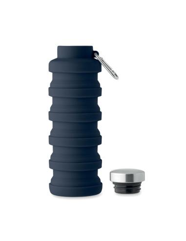 Botella reutilizable de silicona Ludwigshafen plegable 500ml PERSONALIZABLE