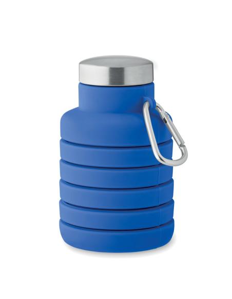 Botella reutilizable de silicona Ludwigshafen plegable 500ml PERSONALIZABLE