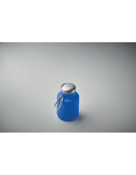 Botella reutilizable de silicona Ludwigshafen plegable 500ml PERSONALIZABLE