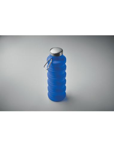 Botella reutilizable de silicona Ludwigshafen plegable 500ml PERSONALIZABLE