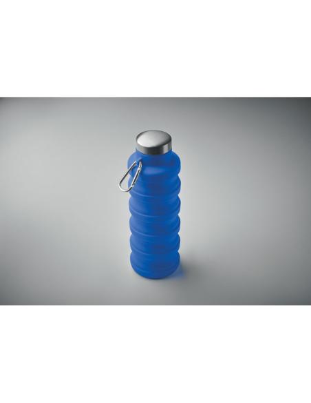 Botella reutilizable de silicona Ludwigshafen plegable 500ml PERSONALIZABLE