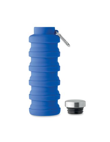 Botella reutilizable de silicona Ludwigshafen plegable 500ml PERSONALIZABLE