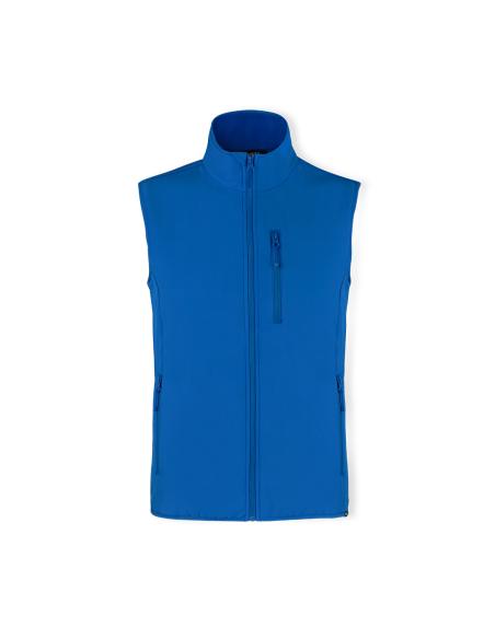 Chaleco de RPET 300g/m2 Jandro doble capa, resistente a viento y agua PERSONALIZABLE
