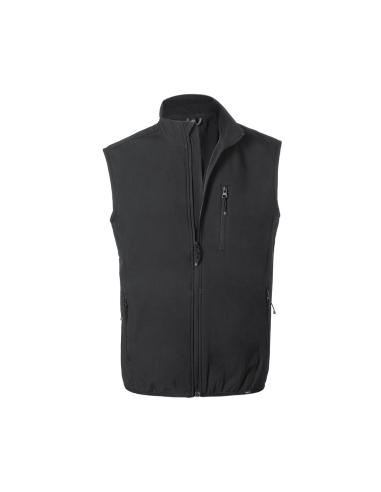 Chaleco de RPET 300g/m2 Jandro doble capa, resistente a viento y agua PERSONALIZABLE