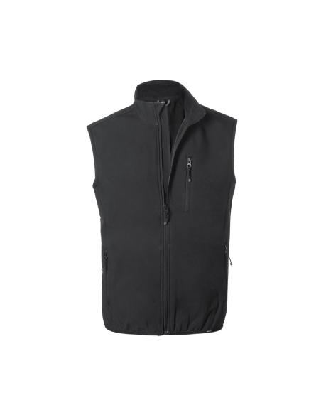Chaleco de RPET 300g/m2 Jandro doble capa, resistente a viento y agua PERSONALIZABLE