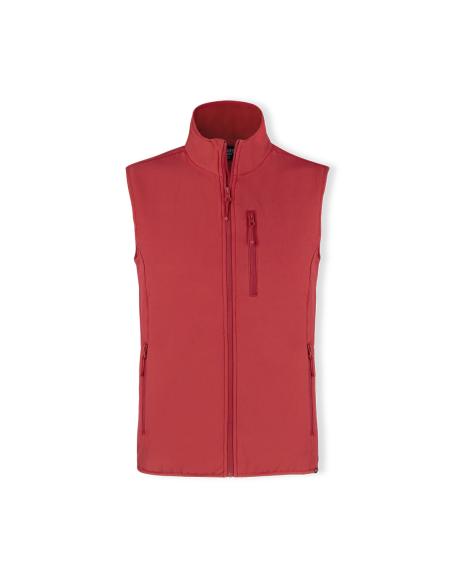 Chaleco de RPET 300g/m2 Jandro doble capa, resistente a viento y agua PERSONALIZABLE