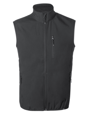 Chaleco de RPET 300g/m2 Jandro doble capa, resistente a viento y agua PERSONALIZABLE