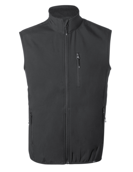 Chaleco de RPET 300g/m2 Jandro doble capa, resistente a viento y agua PERSONALIZABLE