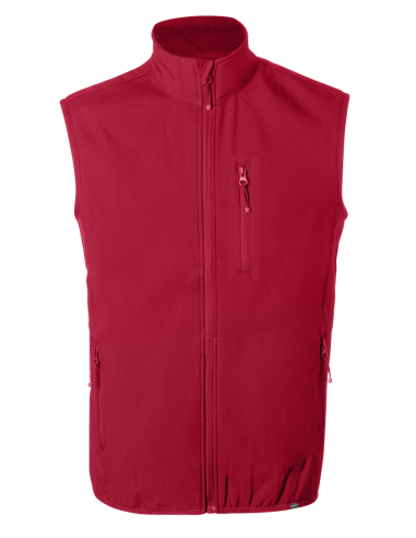 Chaleco de RPET 300g/m2 Jandro doble capa, resistente a viento y agua PERSONALIZABLE
