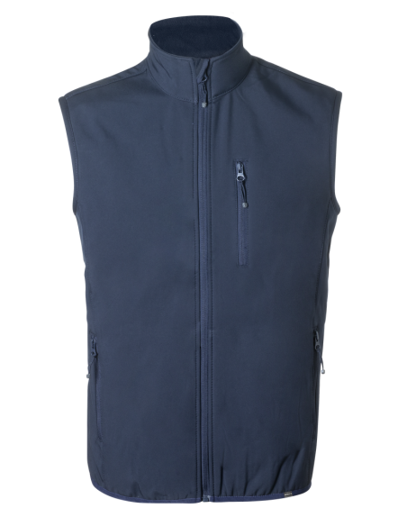 Chaleco de RPET 300g/m2 Jandro doble capa, resistente a viento y agua PERSONALIZABLE
