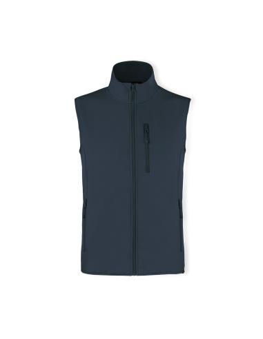 Chaleco de RPET 300g/m2 Jandro doble capa, resistente a viento y agua PERSONALIZABLE