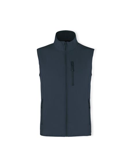 Chaleco de RPET 300g/m2 Jandro doble capa, resistente a viento y agua PERSONALIZABLE