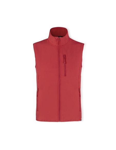 Chaleco de RPET 300g/m2 Jandro doble capa, resistente a viento y agua PERSONALIZABLE