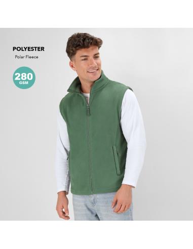Chaleco Destin polar fleece 280g/m2 PERSONALIZABLE
