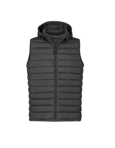 Chaleco RPET unisex Dempax con capucha PERSONALIZABLE