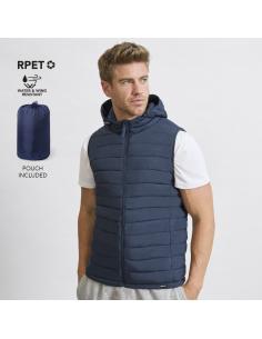 Chaleco RPET unisex Dempax con capucha PERSONALIZABLE