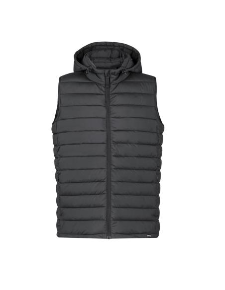 Chaleco RPET unisex Dempax con capucha PERSONALIZABLE