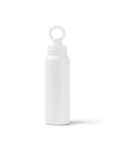 Botella de acero inoxidable reciclado Los Barros doble capa asa para móvil 1 litro PERSONALIZABLE