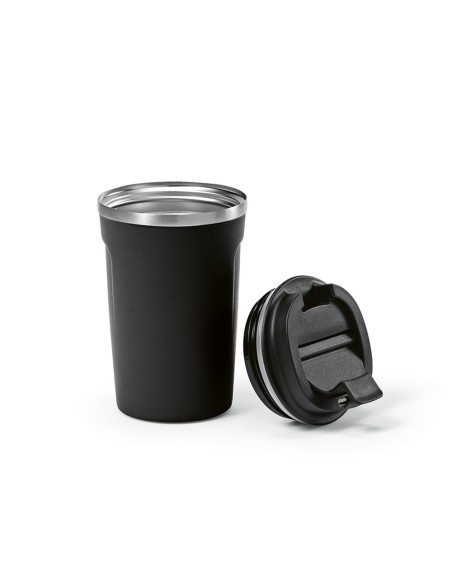 Vaso térmico de acero inoxidable reciclado Limpopo doble capa 490ml PERSONALIZABLE