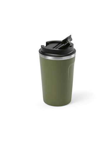 Vaso térmico de acero inoxidable reciclado Limpopo doble capa 490ml PERSONALIZABLE