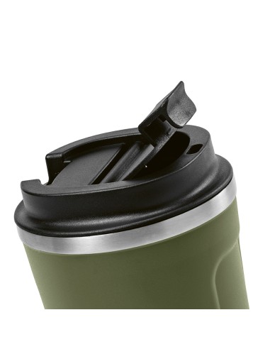 Vaso térmico de acero inoxidable reciclado Limpopo doble capa 490ml PERSONALIZABLE