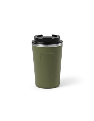 Vaso térmico de acero inoxidable reciclado Limpopo doble capa 490ml PERSONALIZABLE