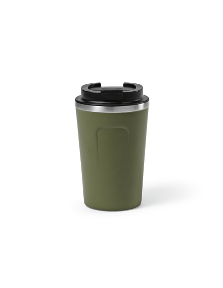 Vaso térmico de acero inoxidable reciclado Limpopo doble capa 490ml PERSONALIZABLE