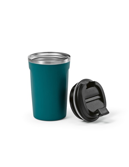 Vaso térmico de acero inoxidable reciclado Limpopo doble capa 490ml PERSONALIZABLE
