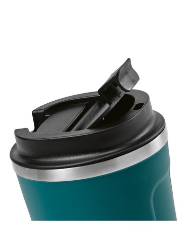 Vaso térmico de acero inoxidable reciclado Limpopo doble capa 490ml PERSONALIZABLE