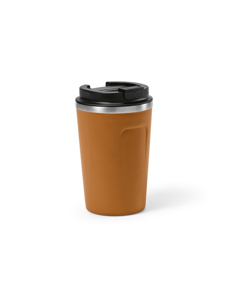 Vaso térmico de acero inoxidable reciclado Limpopo doble capa 490ml PERSONALIZABLE