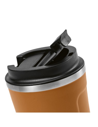 Vaso térmico de acero inoxidable reciclado Limpopo doble capa 490ml PERSONALIZABLE