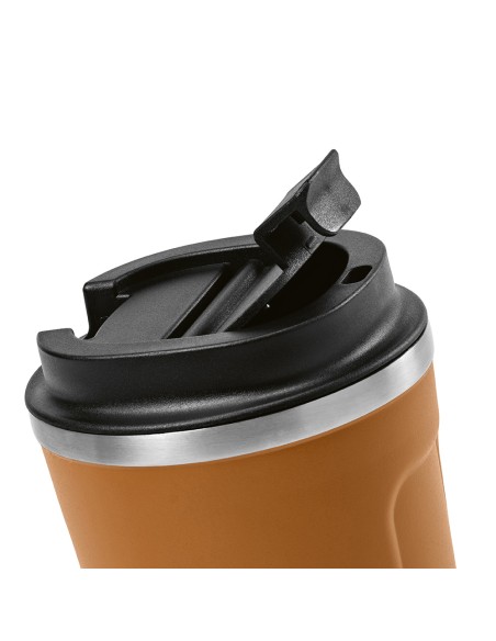Vaso térmico de acero inoxidable reciclado Limpopo doble capa 490ml PERSONALIZABLE