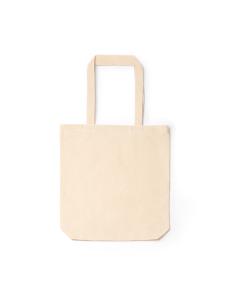 Bolsa de tela Las Nieves algodón 230g/m2 con fuelle y cierre cremallera PERSONALIZABLE