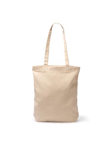 Bolsa de tela Las Nieves algodón 230g/m2 con fuelle y cierre cremallera PERSONALIZABLE