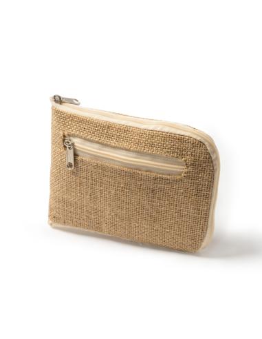 Bolsa de tela plegable Las Galanas algodón 110g/m2 con base de yute PERSONALIZABLE