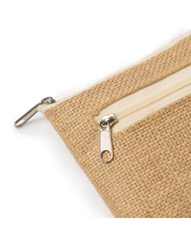Bolsa de tela plegable Las Galanas algodón 110g/m2 con base de yute PERSONALIZABLE